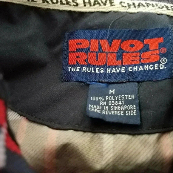 Pivot Rules 1/4 Zip Golf Pullover Windbreaker - Picture 3 of 3